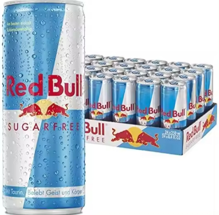 Red Bull Sugarfree, 24 x 250 ml
