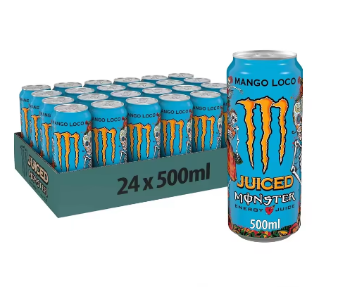 Monster Juiced Mango Loco, 24 x 500 ml