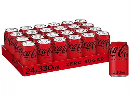 Coca-Cola Zero Azúcar 24 latas de 330ml
