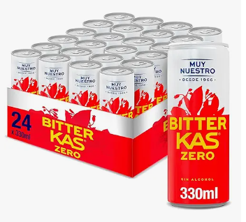 Bitter KAS Zero pack 24 latas 33cl