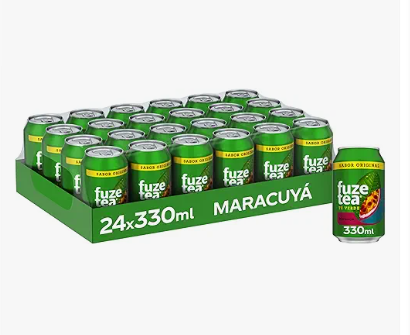 Fuze Tea Maracuyá 24 Latas de 330 ml