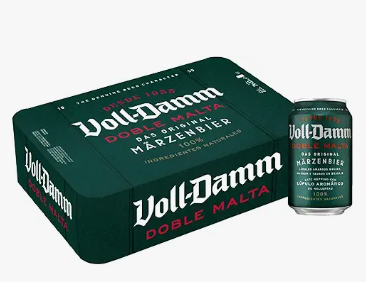 Voll-Damm | Cerveza Doble Malta 24 Latas x 330ml