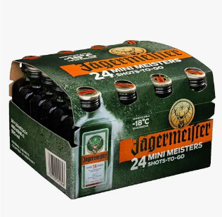 Jägermeister Formato mini, 24 x 20 ml